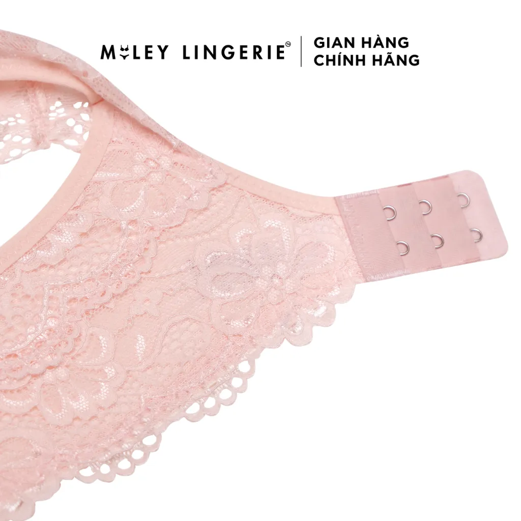 Ảnh Áo Ngực Nâng Vừa Lưng Phối Ren Cánh Bướm Miley Lingerie BRM104 4