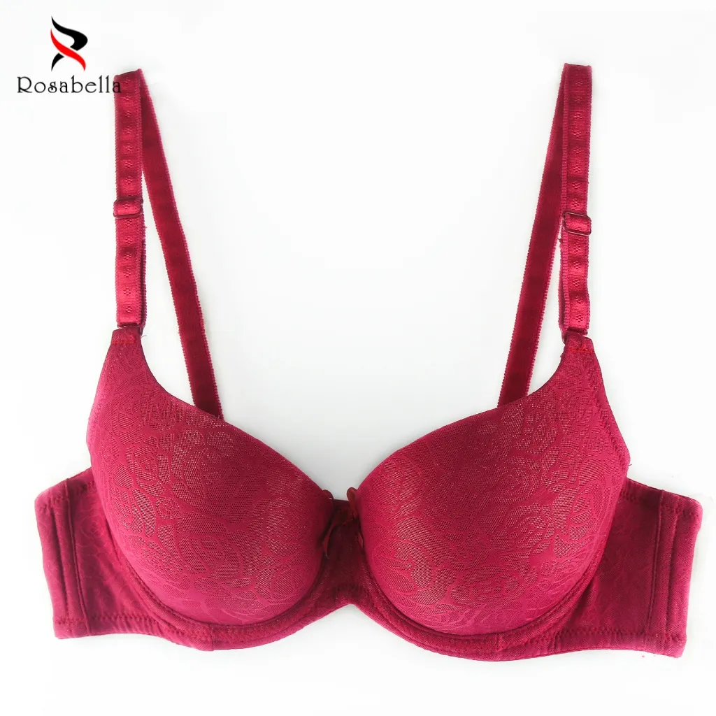 Ảnh Áo Ngực Nữ Có Gọng ROSABELLA Chất Liệu Cao Cấp Lớp Mút Dày Giúp Nâng Đẩy Vòng 1 RW17 3