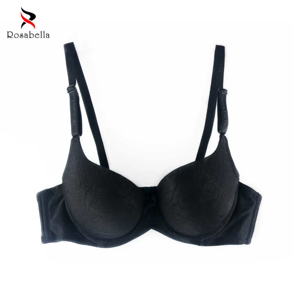 Ảnh Áo Ngực Nữ Có Gọng ROSABELLA Chất Liệu Cao Cấp Lớp Mút Dày Giúp Nâng Đẩy Vòng 1 RW17 4