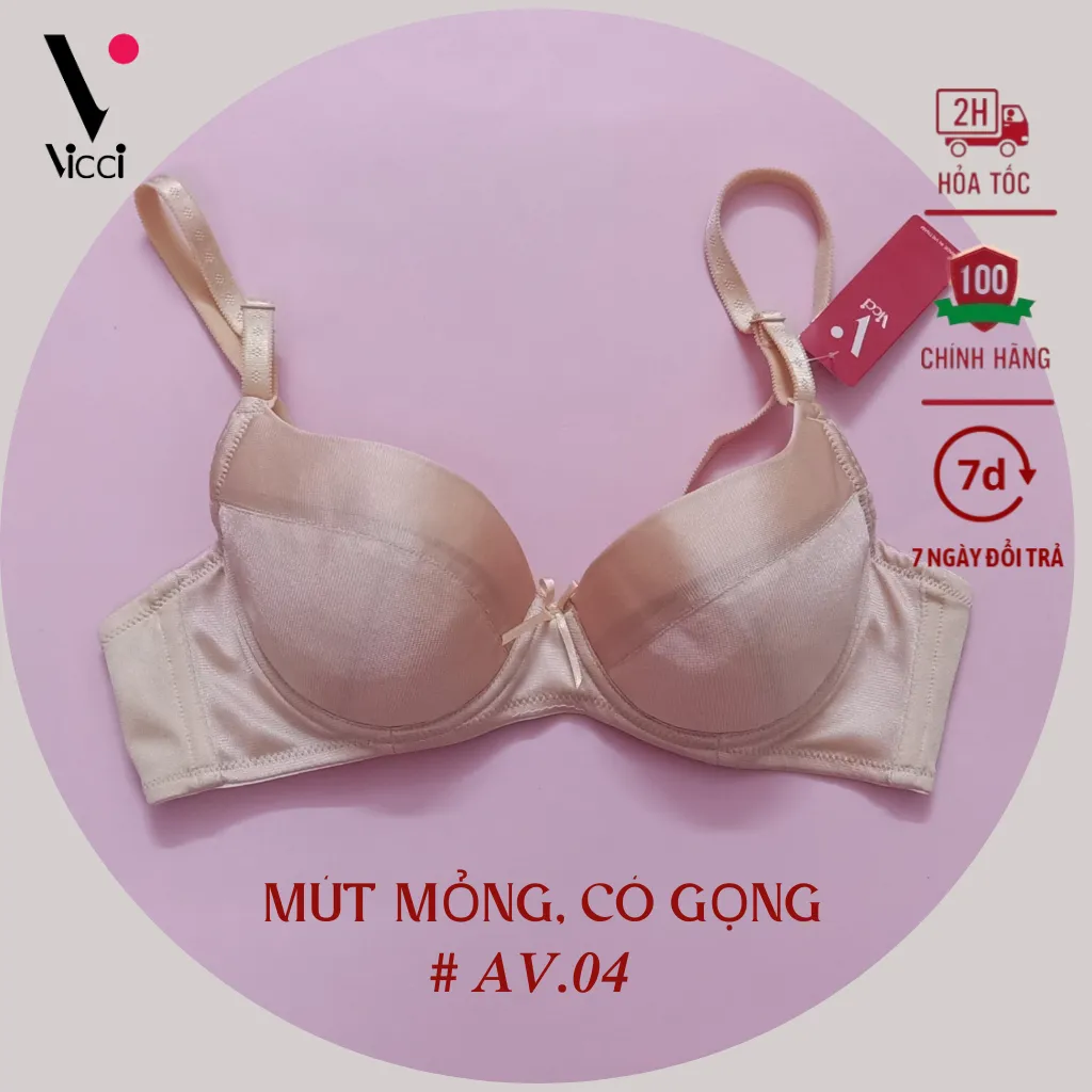 Ảnh Áo ngực nữ Vicci AV.04-06 mỏng, có gọng ôm ngực 3