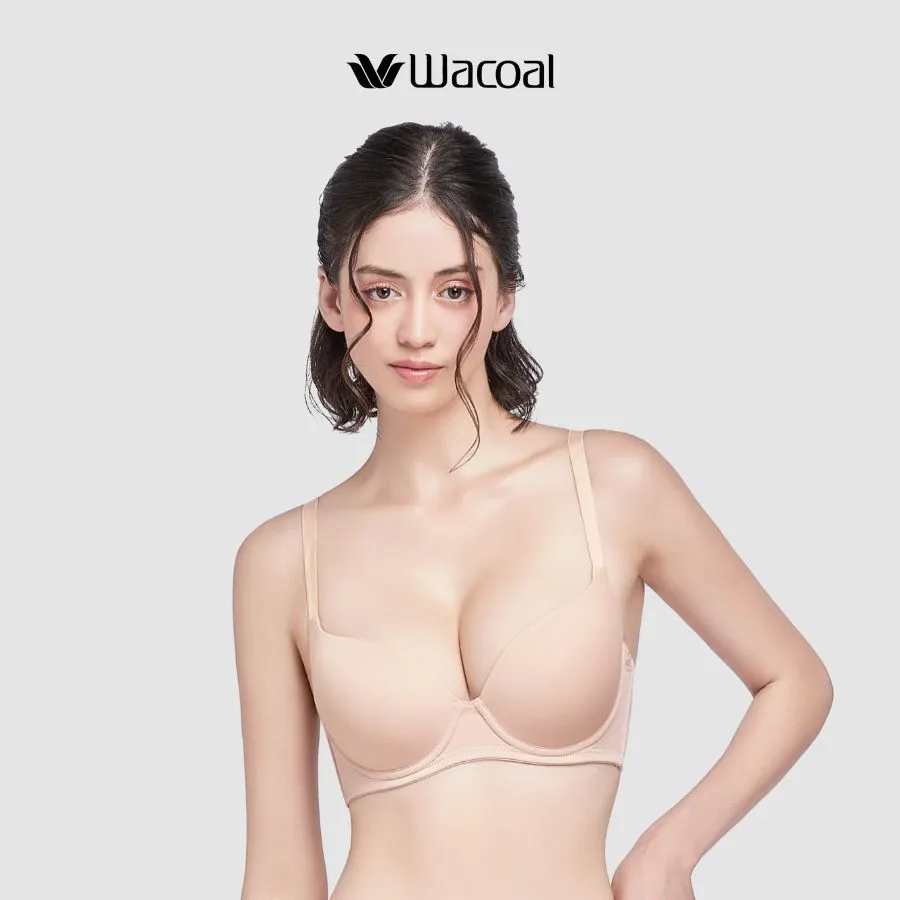 Ảnh Áo ngực nữ Wacoal mút mỏng nhẹ nâng ngực có gọng chống tuột, Áo lót bigsize bản lưng to - ILB5971 4