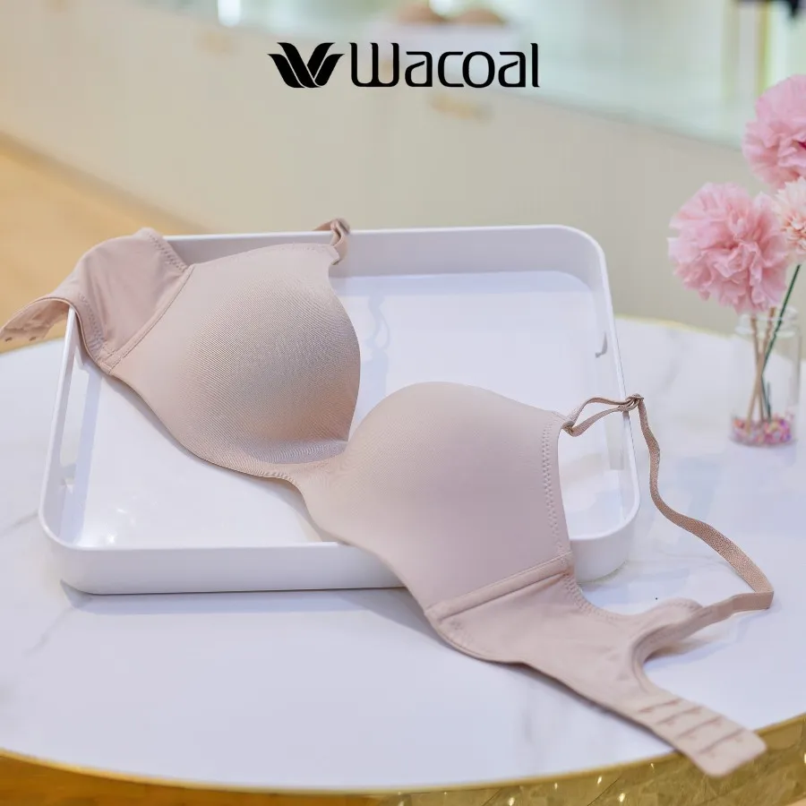 Ảnh Áo ngực nữ Wacoal Super Fit không gọng nâng ngực che mỡ lưng, Áo lót dây liền 4 mắc cài chống tuột - IWB3E12 2