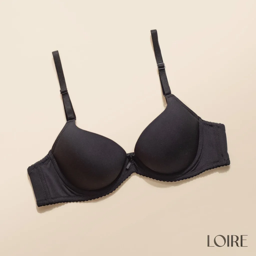 Ảnh Áo Ngực Texture Trơn Có Gọng Nâng Ngực Loirechic BRTS80 1