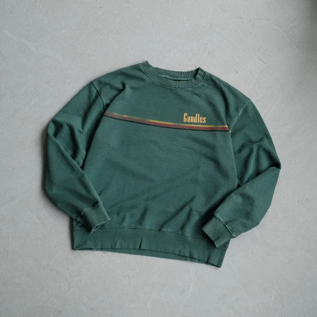 Ảnh Áo Nỉ Candles Flag Sweater Oversize Unisex 1