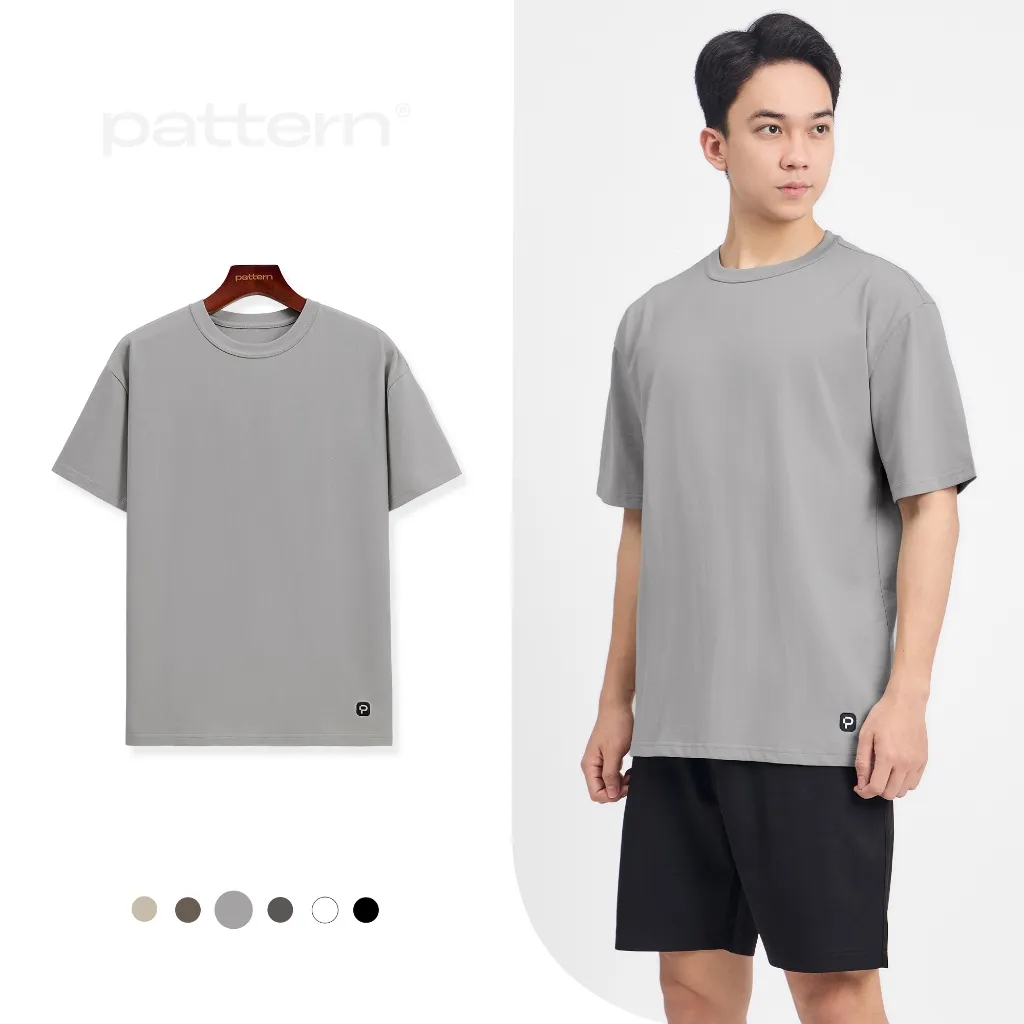 Ảnh Áo Phông Cotton PATTERN Basic Logo Tee 6 Màu PA062 3