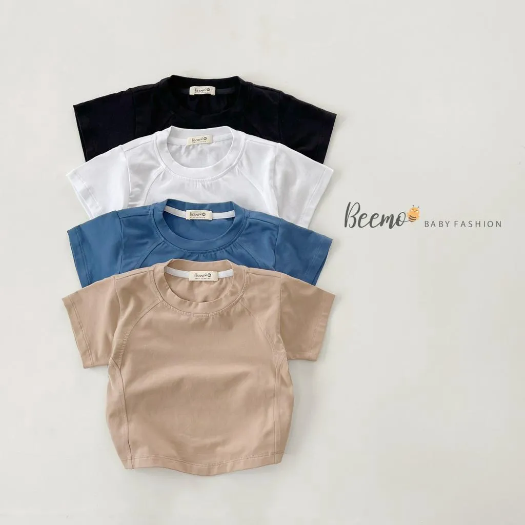 Ảnh Áo phông gân nổi cho bé Beemo,Chất liệu cotton mềm mại, co giãn và thấm hút mồ hôi B331 1