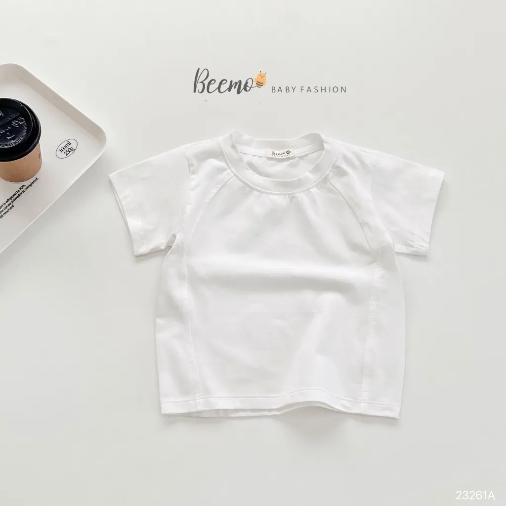 Ảnh Áo phông gân nổi cho bé Beemo,Chất liệu cotton mềm mại, co giãn và thấm hút mồ hôi B331 4