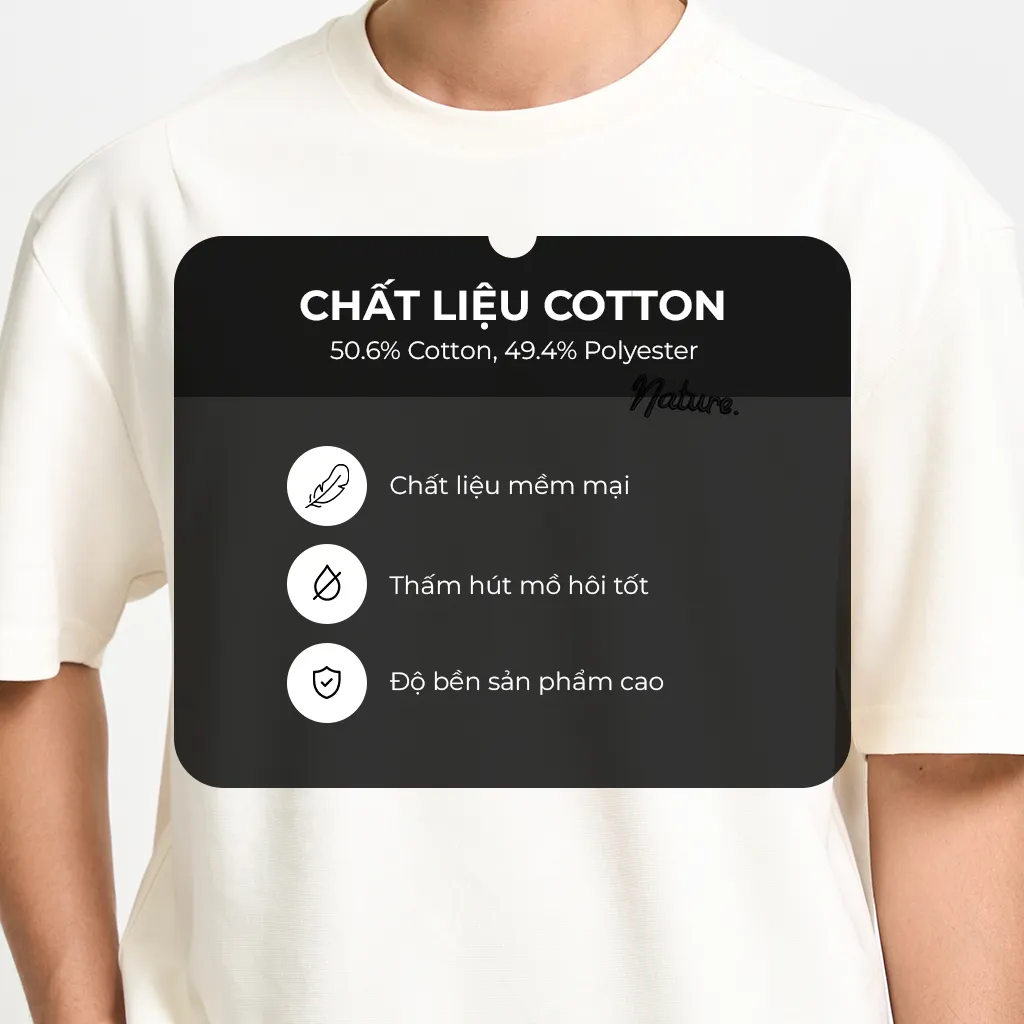 Ảnh Áo Phông Nam KRIK  Form Classic Chất Liệu Cotton Thiết kế Hình Thêu Trước Ngực Trẻ Trung Khỏe Khoắn AP1314 2