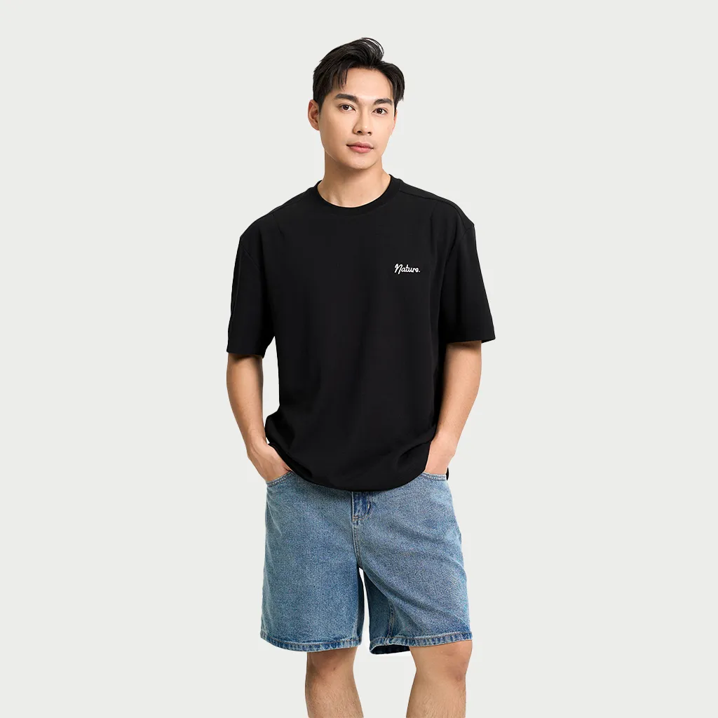 Ảnh Áo Phông Nam KRIK  Form Classic Chất Liệu Cotton Thiết kế Hình Thêu Trước Ngực Trẻ Trung Khỏe Khoắn AP1314 3