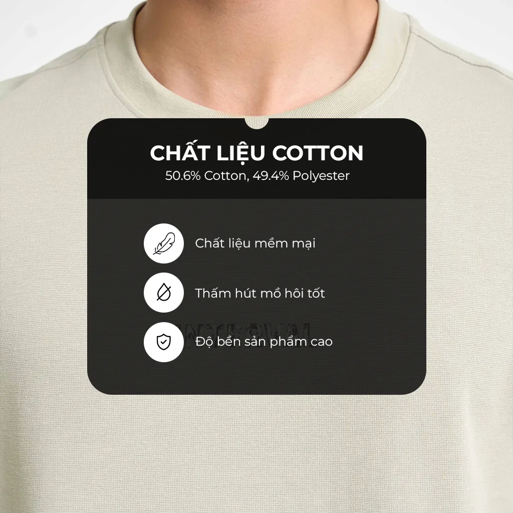 Ảnh Áo Phông Nam KRIK Form Regular In Cao Thành Sần Thiết Kế Độc Đáo Giữ Form Đẹp Tôn Dáng AP1367 2