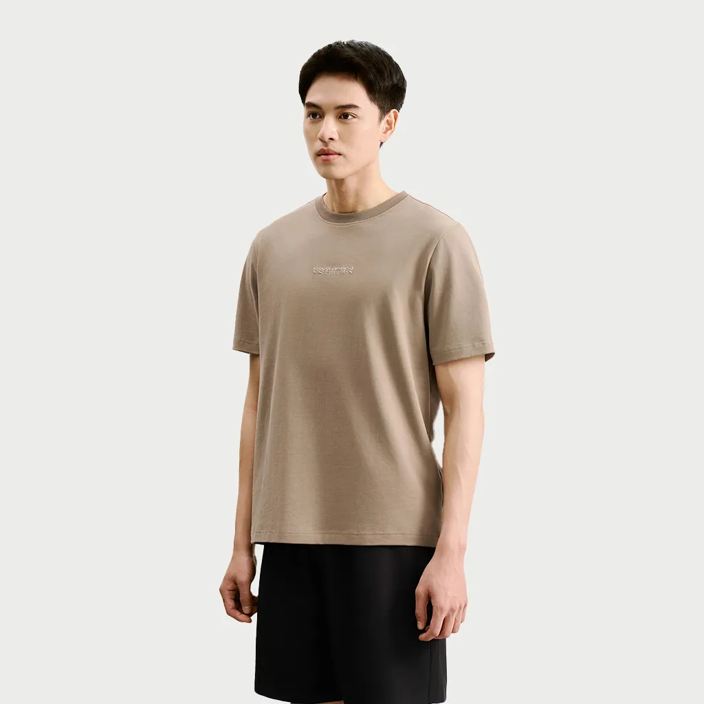 Ảnh Áo Phông Nam KRIK Form Regular Chất Liệu Cotton Mềm Mại Thêu Nổi 3D Tinh Tế Dễ Phối Đồ AP1357 3