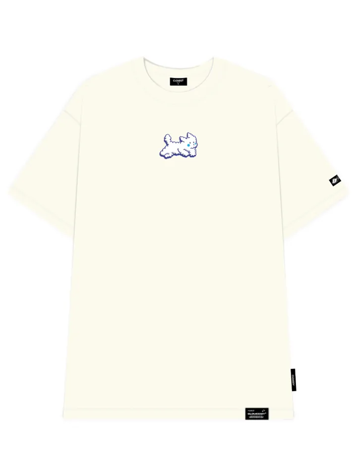 Ảnh Áo phông nữ nam local brand unisex tay lỡ thun form rộng teen cổ tròn oversize CLOUDZY CLOUDOG 2
