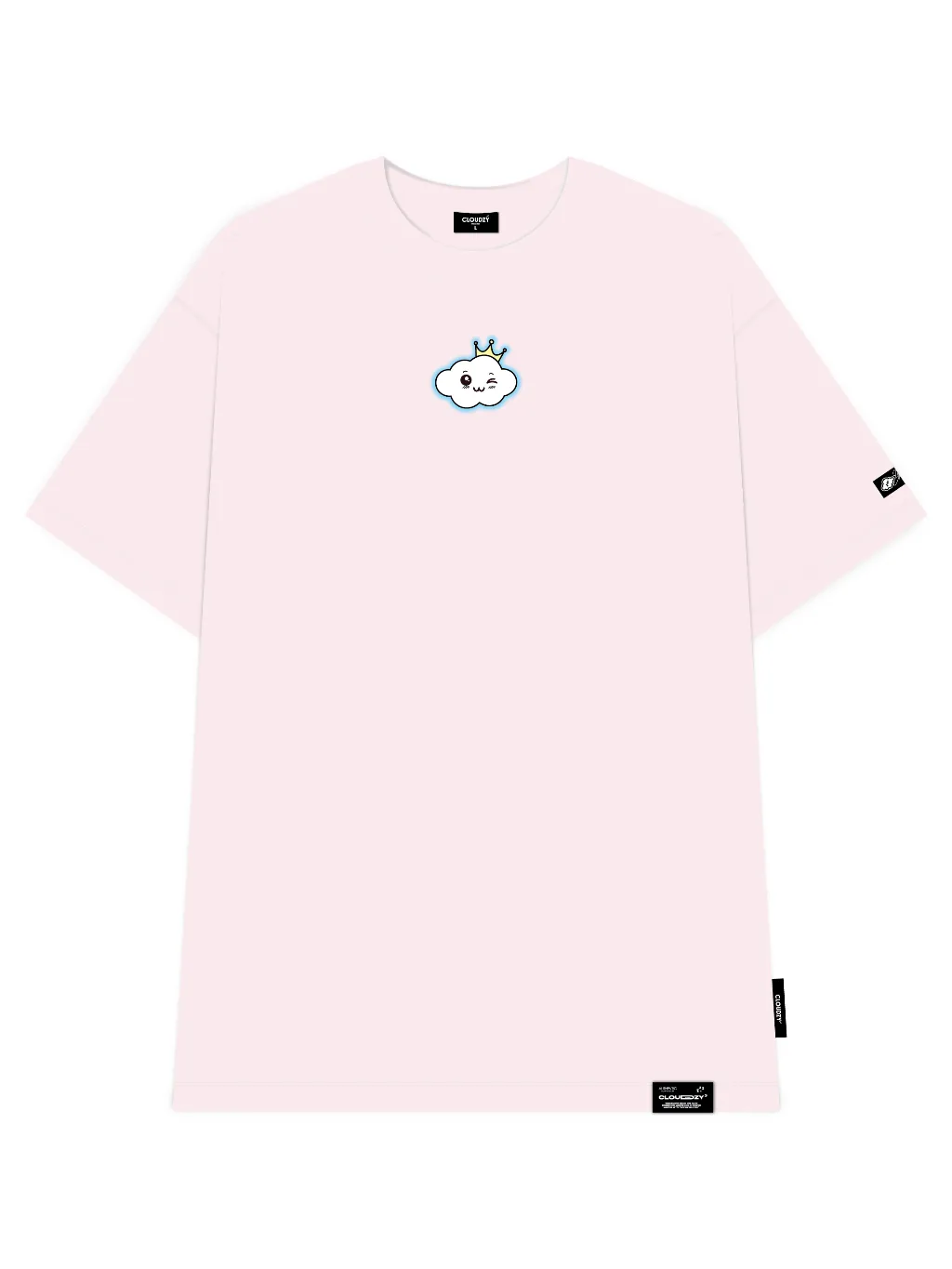 Ảnh Áo phông nữ nam unisex tay lỡ thun local brand form rộng teen cổ tròn oversize CLOUDZY CÂN ĐẨU VÂN 2
