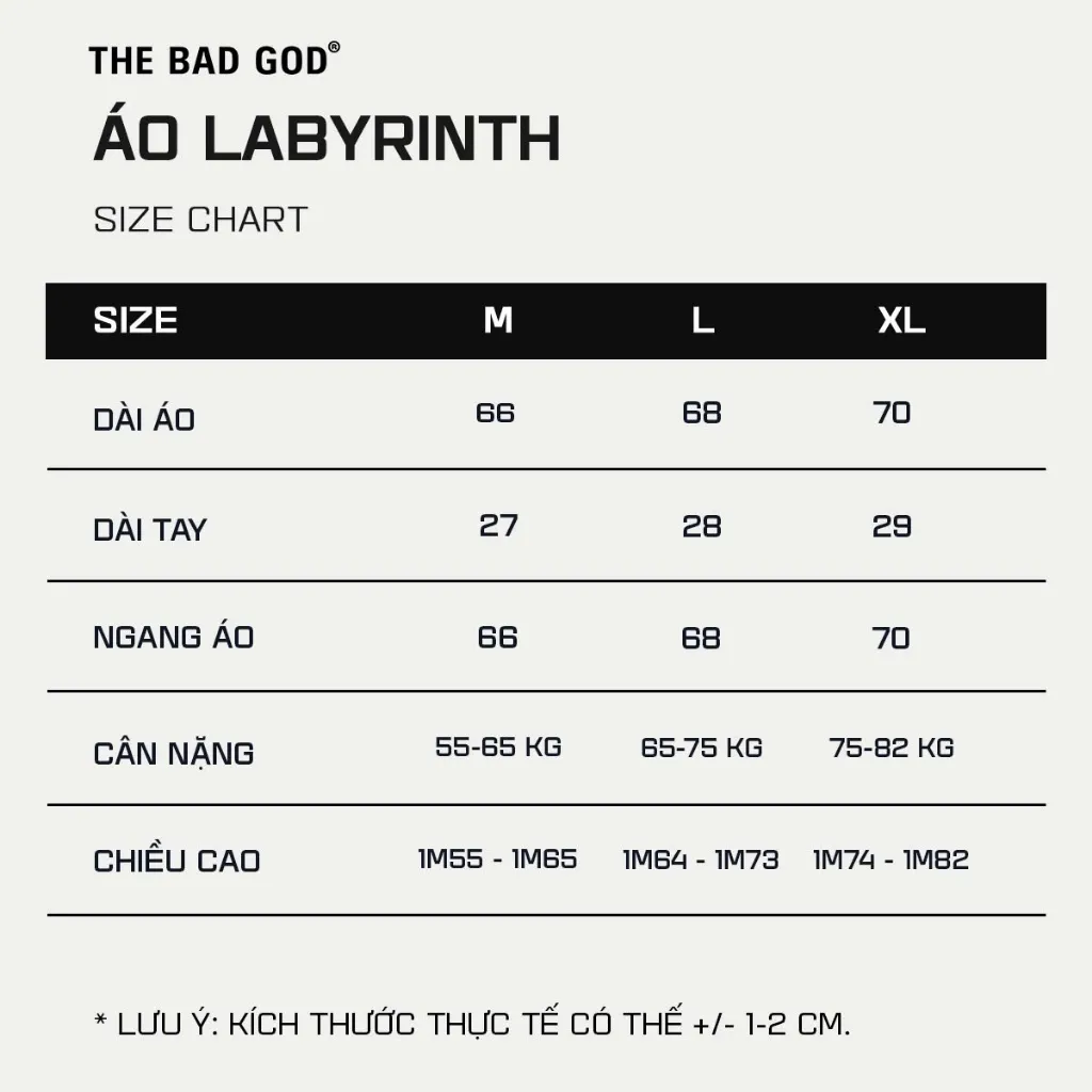 Ảnh ÁO PHÔNG THE BAD GOD LABYRINTH 2