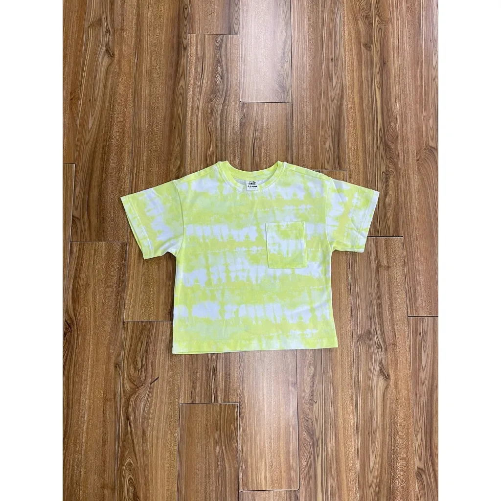 Ảnh Áo phông trẻ em K'S CLOSEST hoạ tiết màu loang tie dye chất mềm mịn, kiểu dáng năng động OL03THS/KT100FIS, E119FIS 2