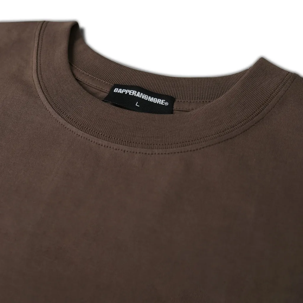 Ảnh Áo Phông Trơn DAPPERANDMORE Choice Basic Tee Form Rộng Oversize 100% Cotton 250gsm - Áo Thun Trơn DAPPERANDMORE 3
