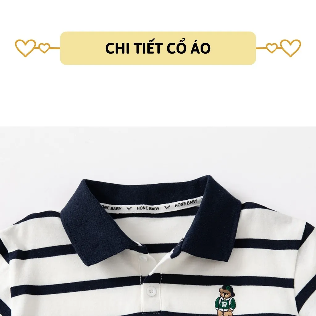 Ảnh Áo Polo bé trai ngắn tay 27Kids KACADY thun sơ mi cộc nam cho trẻ từ 2-10 tuổi  BSPO4 2