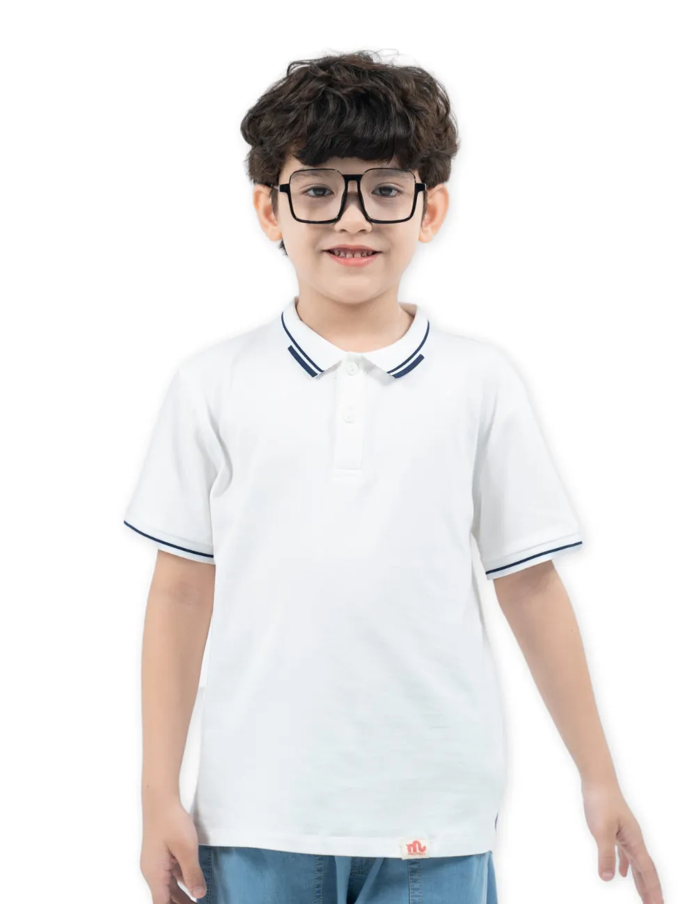 Ảnh Áo polo bé trai RIOMIO size 21-42kg, phối kẻ năng động style Hàn Quốc, vải cotton co giãn tốt -RA508 2