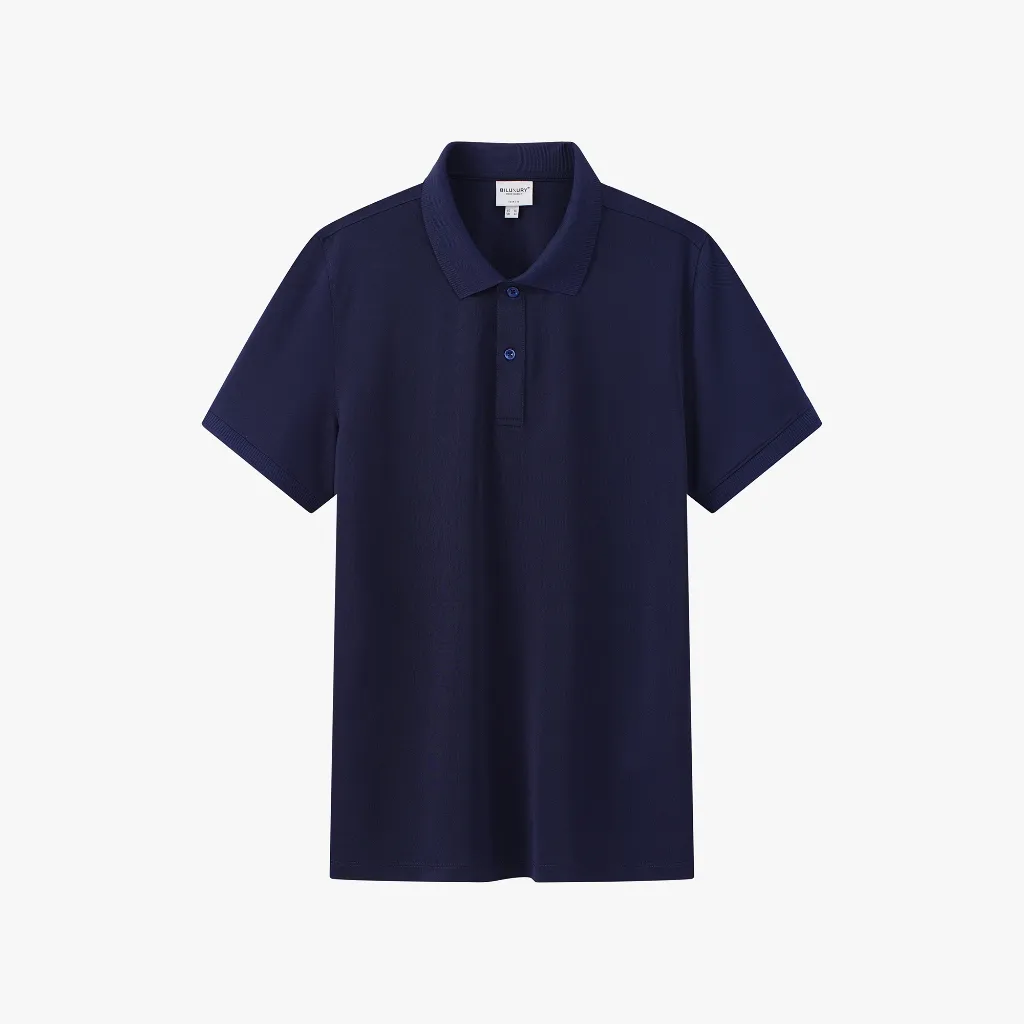Ảnh Áo Polo BILUXURY 9APCB542 Chất Sợi DTY Cao Cấp, Co Giãn Mềm Mại Chống Xù, Chống Tia Cực Tím 3