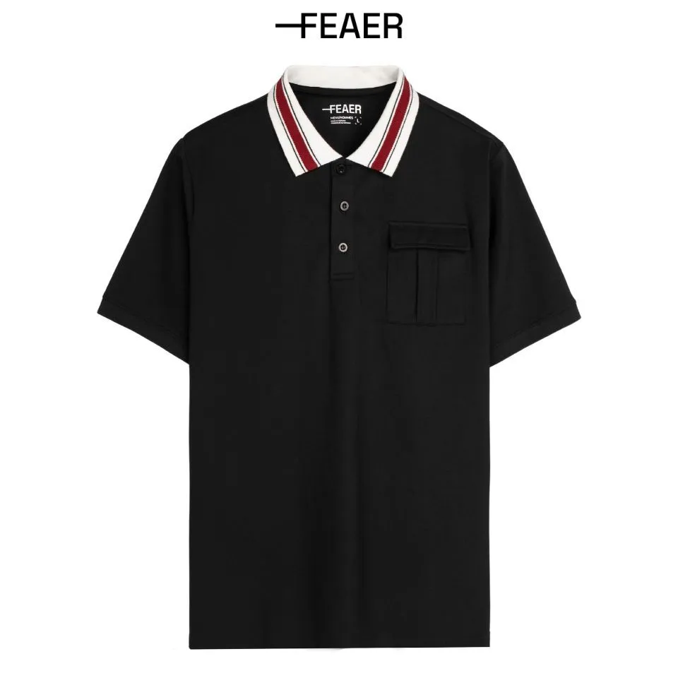 Ảnh Áo polo cổ bẻ RIO RED chất Cotton thấm hút tốt, thoáng khí, sang trọng, lịch sự - FEAER 2