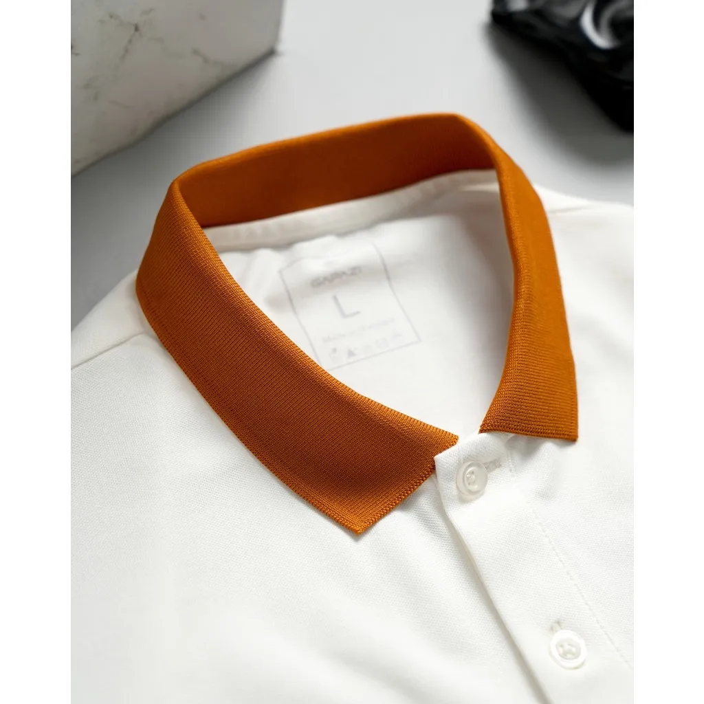 Ảnh Áo polo công sở nam ngắn tay Gapazi chất liệu thoáng mát, chống nhăn, màu sắc đơn giản trẻ trung, năng động GAP.009 2