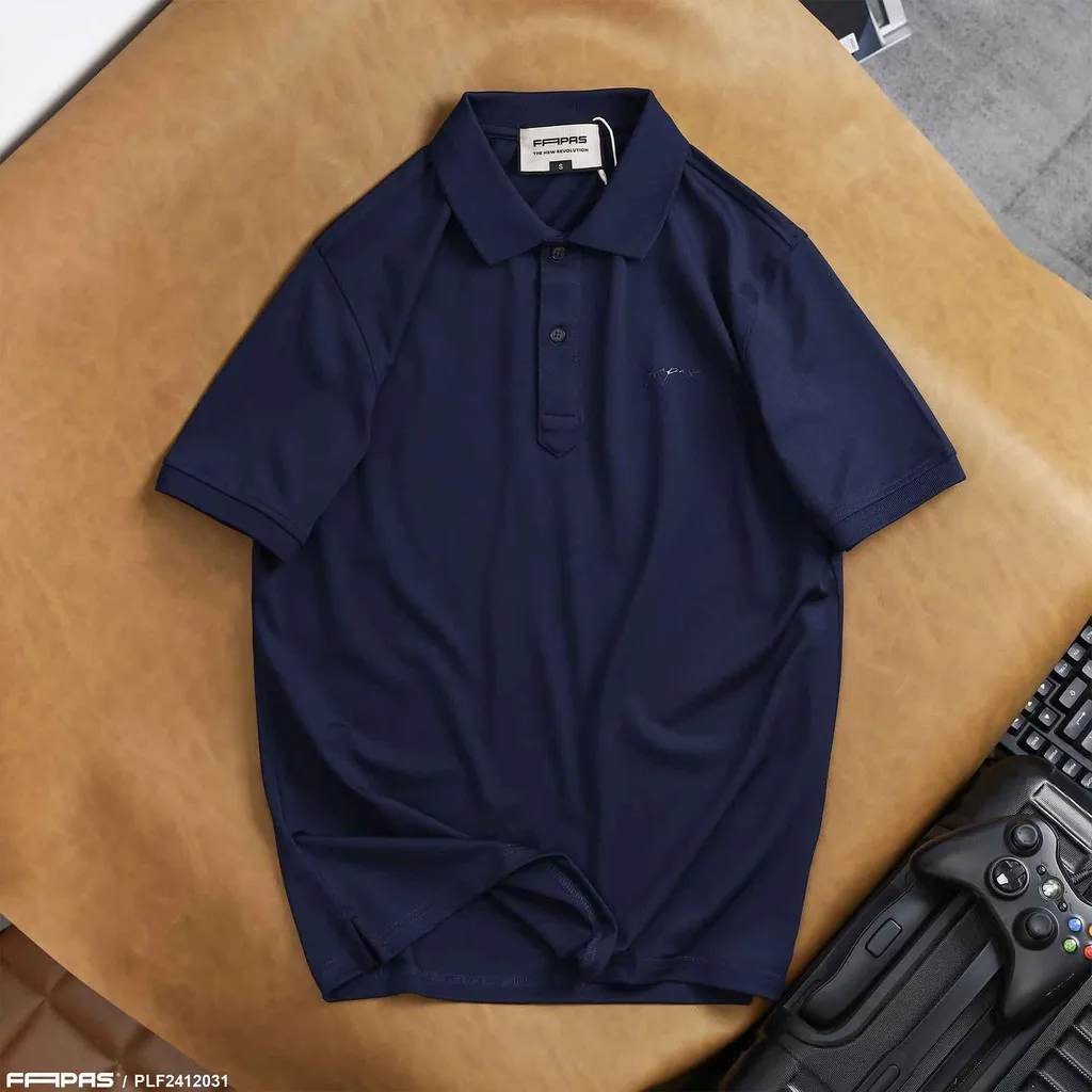 Ảnh Áo Polo Fapas Alow Chất Vải Cotton Pique Cá Sấu Bền Bỉ Form Regular Chính Hãng 3