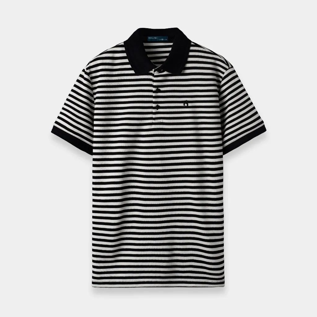 Ảnh Áo Polo Form CASUAL FIT CS1300BD291 BEN &TOD co giãn trẻ trung thoải mái nam tính 3