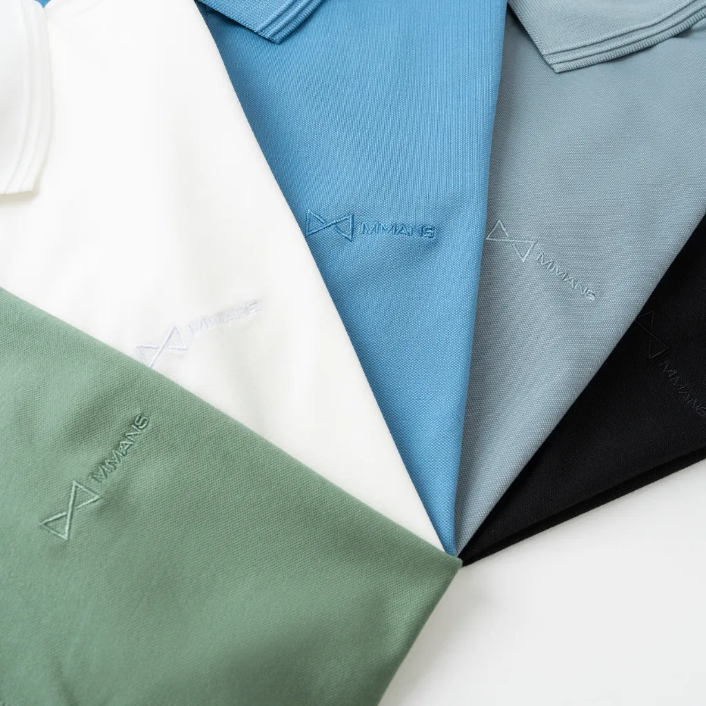 Ảnh Áo polo MMANS Basic đơn giản tinh tế chất vải Cotton poly cao cấp co giãn 4 chiều không nhăn nhàu các màu cơ bản 3