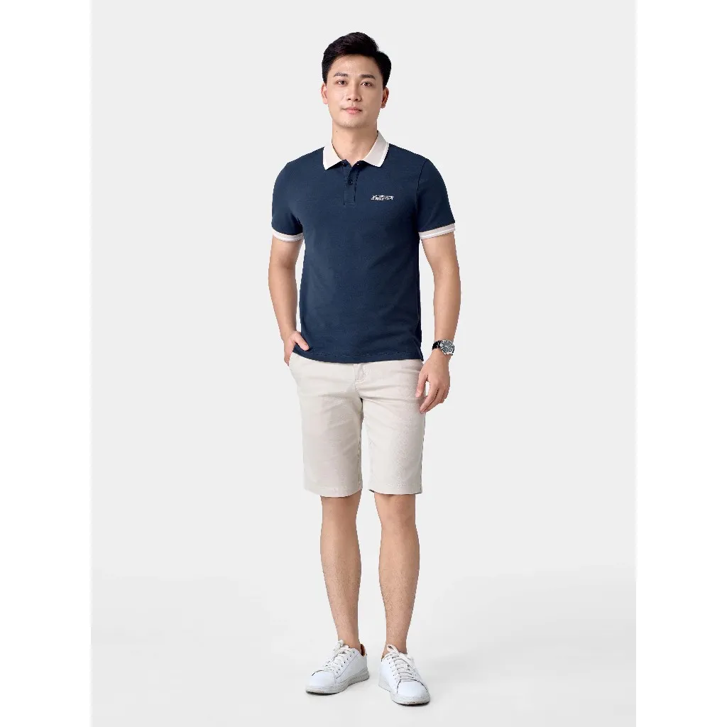 Ảnh Áo Polo Nam 5S Fashion Chất Liệu Thoáng Mát, Thiết Kế Phối Màu Cổ Lịch Lãm APC24025 2