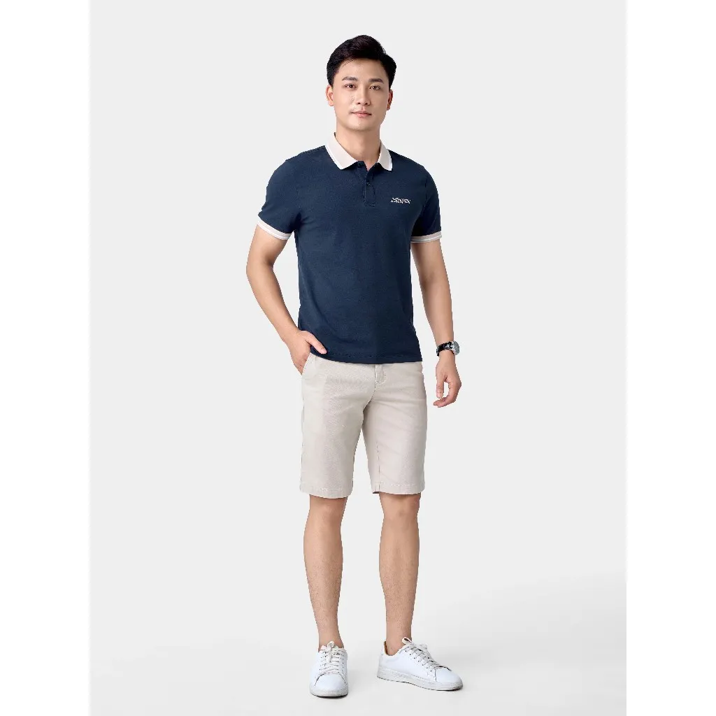 Ảnh Áo Polo Nam 5S Fashion Chất Liệu Thoáng Mát, Thiết Kế Phối Màu Cổ Lịch Lãm APC24025 4