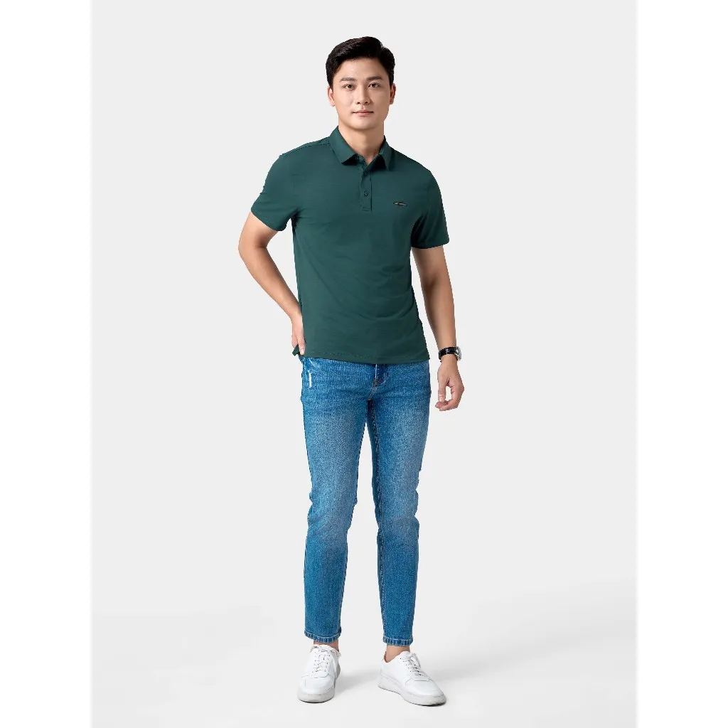 Ảnh Áo Polo Nam 5S FASHION Phong Cách Thể Thao, Chất Liệu Nhẹ Mát APC24018 3