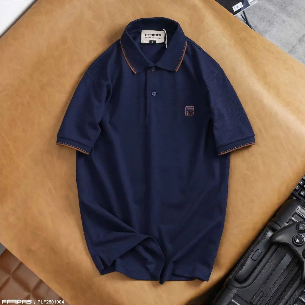 Ảnh Áo Polo Nam Again Chất Cá Sấu Co Giãn Đa Chiều Thấm Hút Form Regular Chính Hãng Fapas 2