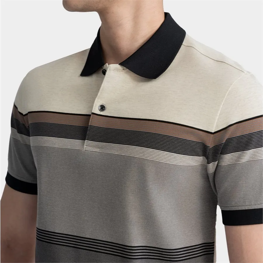 Ảnh Áo Polo Nam Aristino Business Cotton Regular Fit 1PS044AZ 3