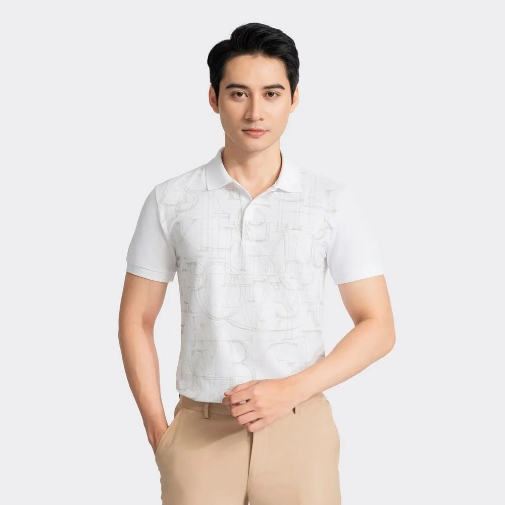 Ảnh Áo Polo Nam Aristino Insidemen IPS006AZ phom dáng Slim fit, ôm nhẹ, Thiết kế đơn giản  kết hợp họa tiết trẻ trung 2