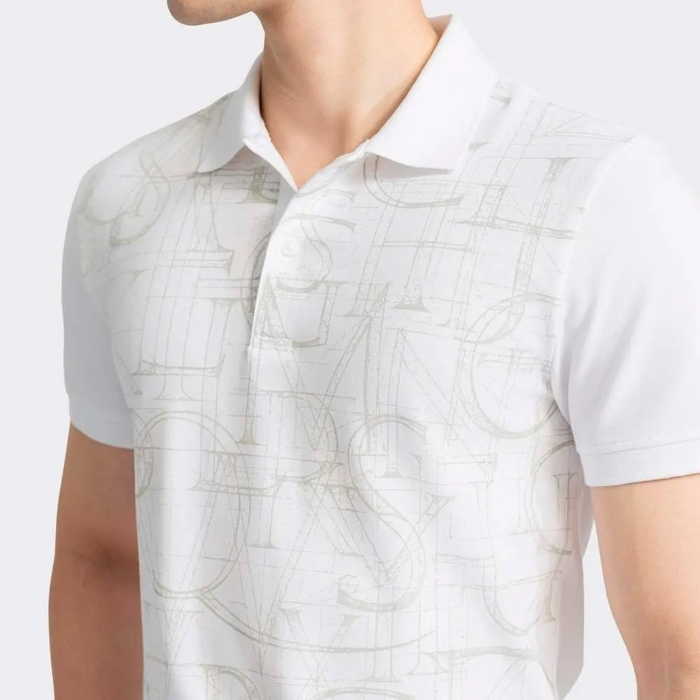 Ảnh Áo Polo Nam Aristino Insidemen IPS006AZ phom dáng Slim fit, ôm nhẹ, Thiết kế đơn giản  kết hợp họa tiết trẻ trung 3