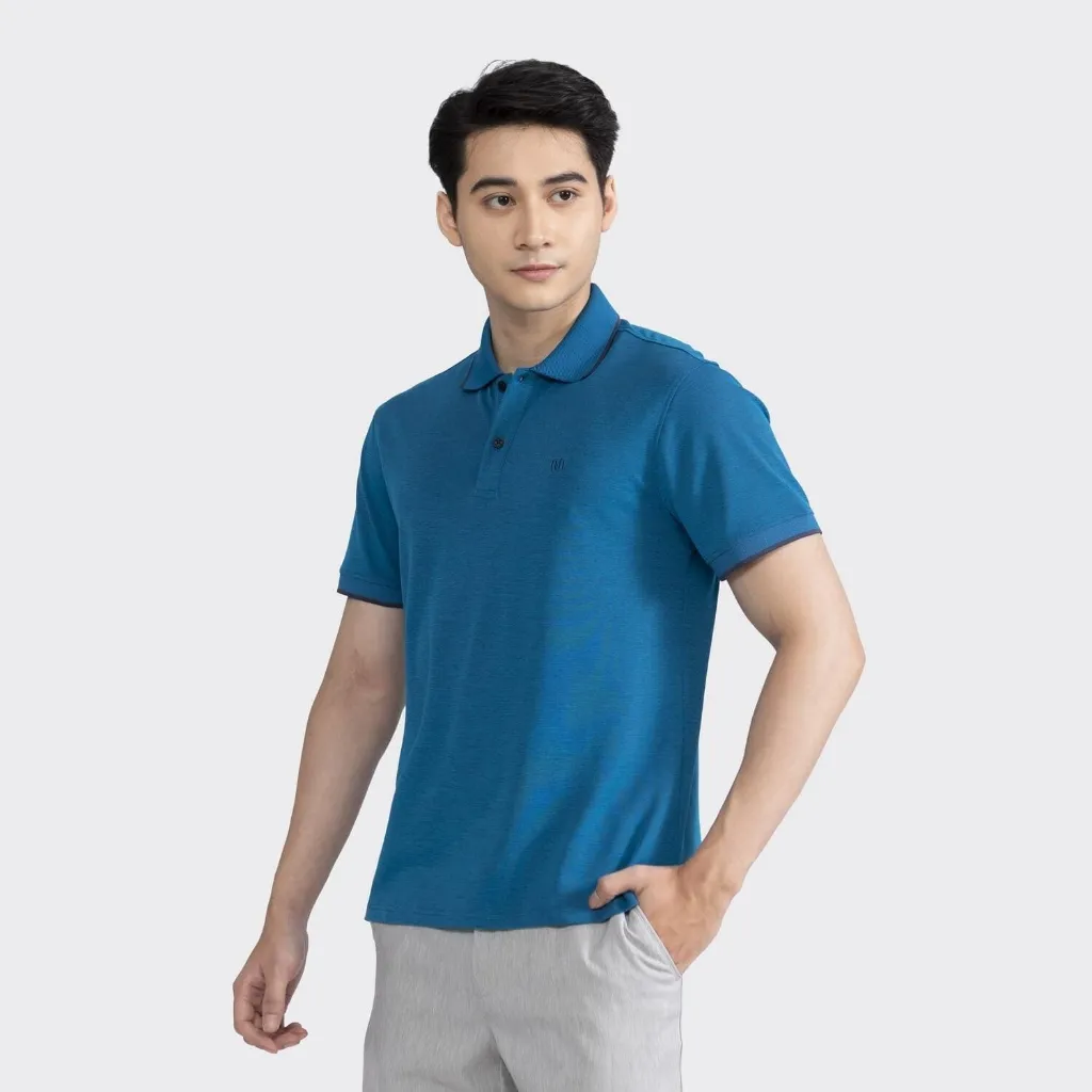 Ảnh Áo Polo Nam Aristino Insidemen Cotton Regular IPS005S2 phom dáng suông nhẹ, thiết kế khỏe khoắn, trẻ trung và năng động 1