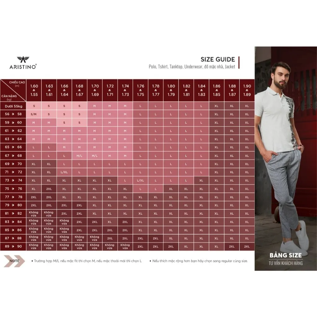 Ảnh Áo polo nam Aristino Slim fit, thiết kế cổ dệt lịch sự, họa tiết kẻ cách điệu trẻ trung hiện đại - APS046S3 4