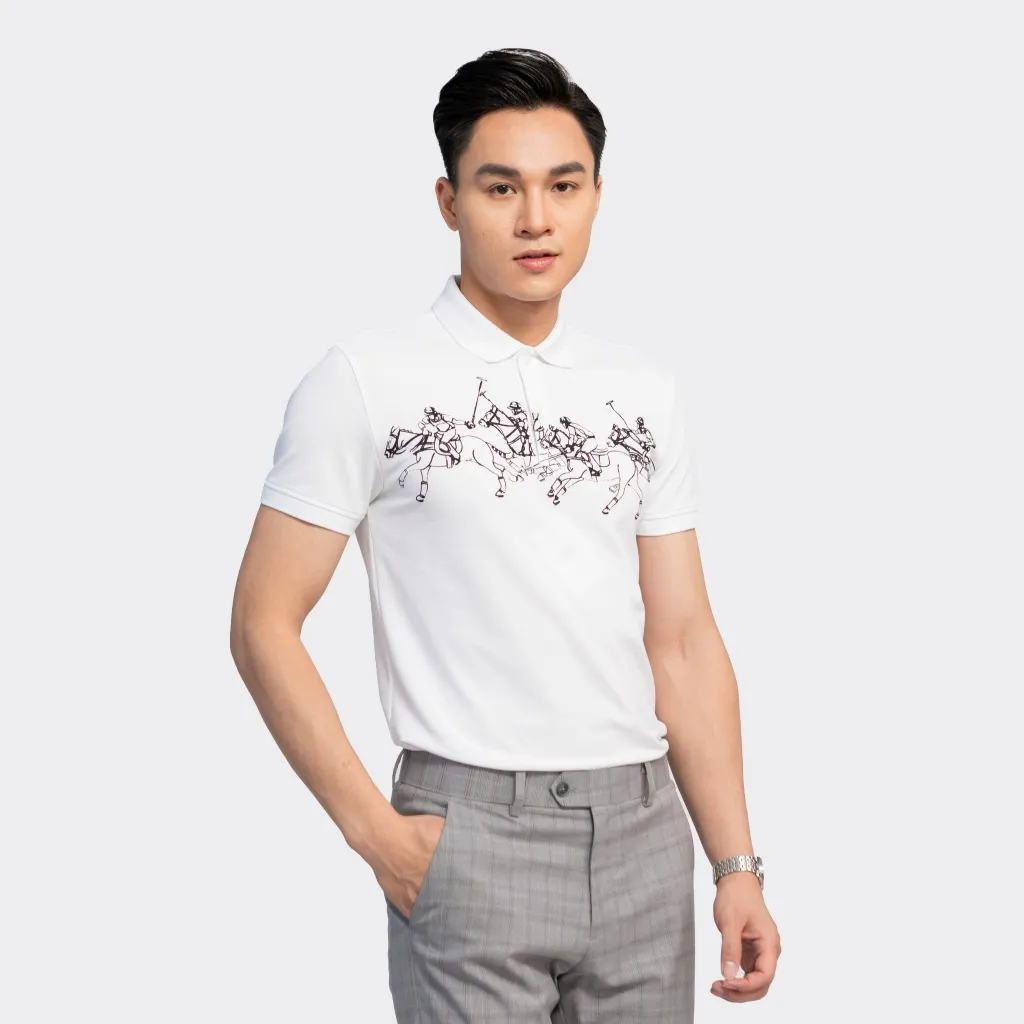 Ảnh Áo Polo Nam Aristno Insidemen IPS006S3 dáng Slim fit ôm vừa vặn trẻ trung, khỏe khoắn 4