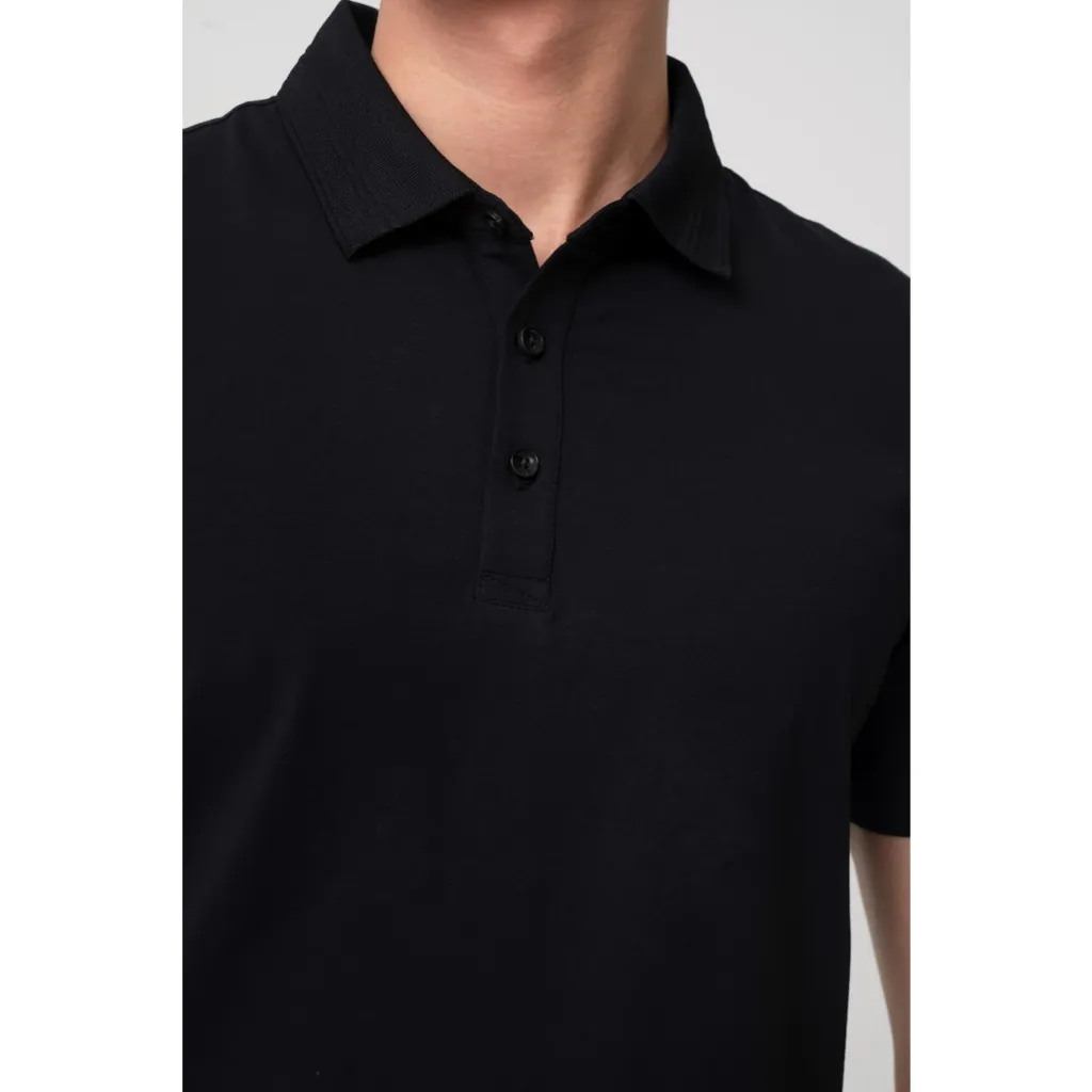 Ảnh Áo polo nam basic form REGULAR R1300BB131 chất cotton cao cấp, áo thun có cổ basic đứng form thoáng mát nam tính 2