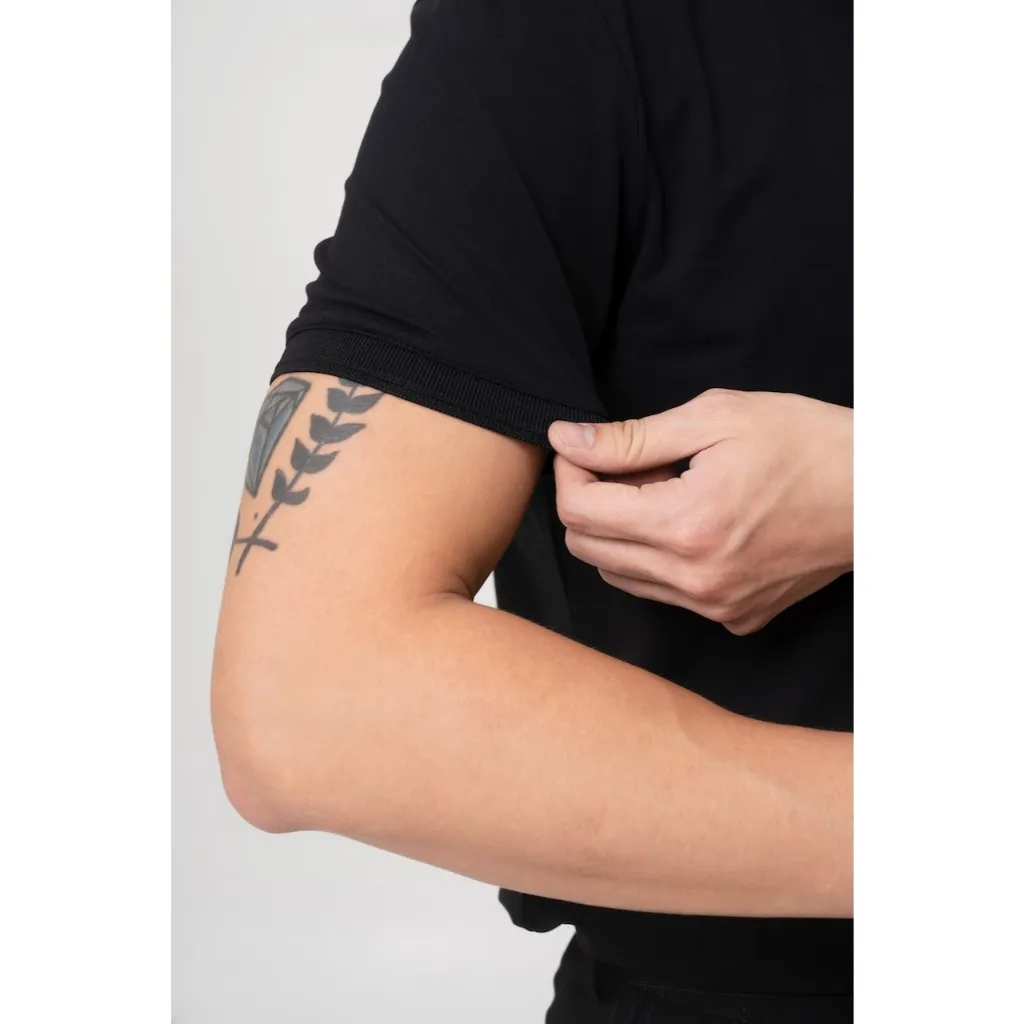 Ảnh Áo polo nam basic form REGULAR R1300BB131 chất cotton cao cấp, áo thun có cổ basic đứng form thoáng mát nam tính 3