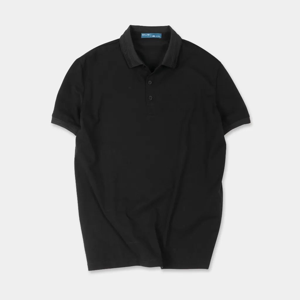 Ảnh Áo polo nam basic form REGULAR R1300BB131 chất cotton cao cấp, áo thun có cổ basic đứng form thoáng mát nam tính 4