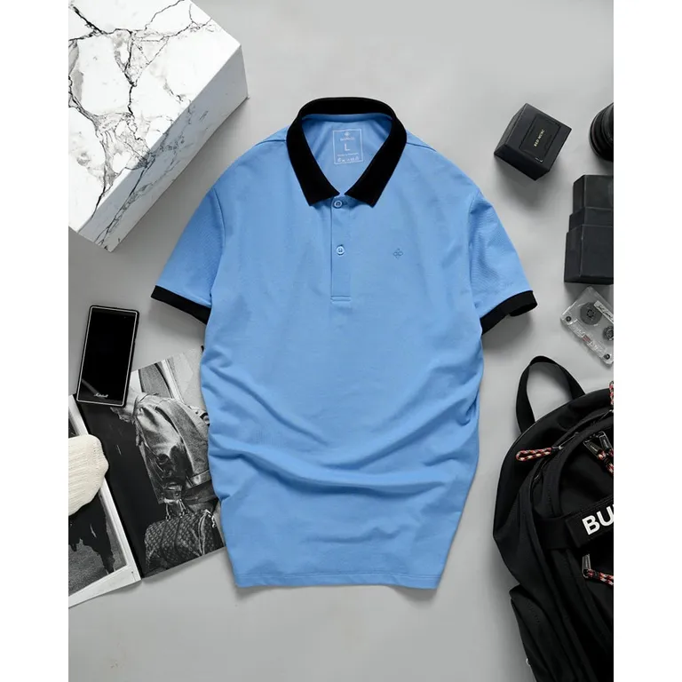 Ảnh Áo polo nam basic ngắn tay cao cấp Gapazi chất vải chống nhăn, thoáng mát, phong cách đơn giản, thời thượng GAP.001-010 2