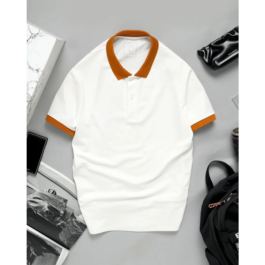 Ảnh Áo polo nam basic ngắn tay cao cấp Gapazi chất vải chống nhăn, thoáng mát, phong cách đơn giản, thời thượng GAP.001-010 3