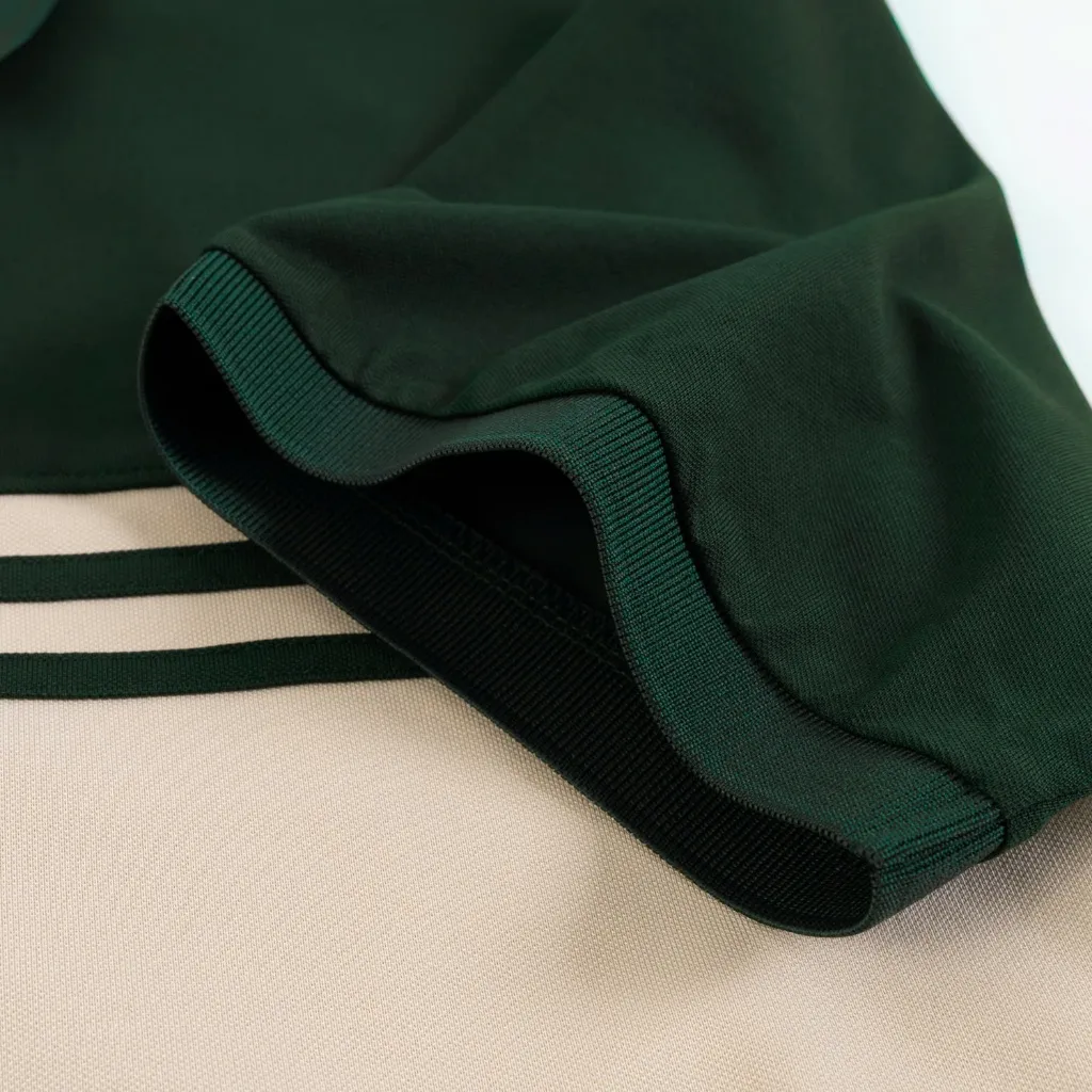 Ảnh Áo POLO Nam Bigsize 80-140KG AKYOO Cao Cấp Cotton Co Giãn, Thâm Hút Mồ Hôi- PL XANH GHI 4