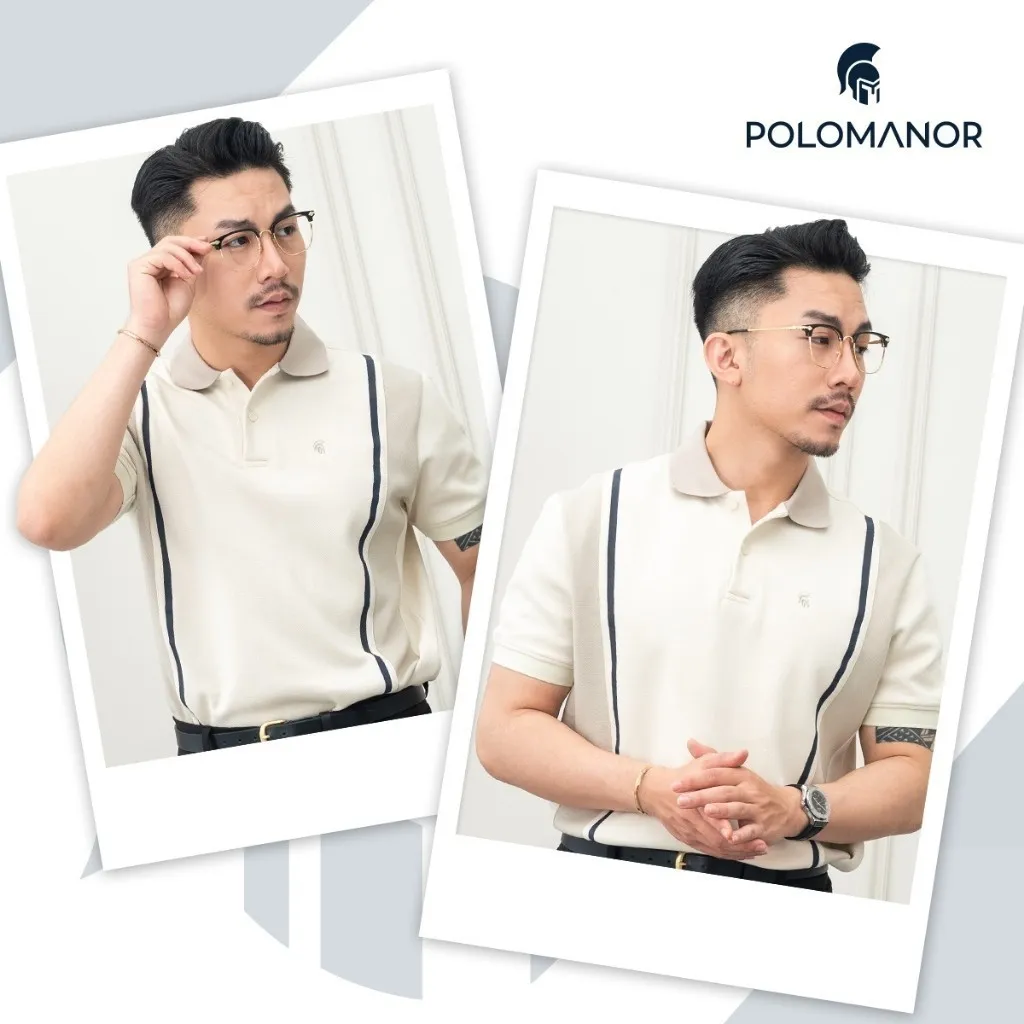 Ảnh Áo polo nam cao cấp NIVIX, BST SÁNH ĐÔI, vải cá sấu cotton interlock, thanh lịch, sang trọng - POLOMANOR 3