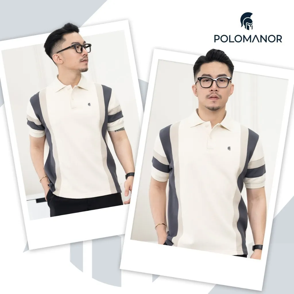 Ảnh Áo polo nam cao cấp RODRI, BST 2025, vải cá sấu cotton interlock, thanh lịch, sang trọng - POLOMANOR 3
