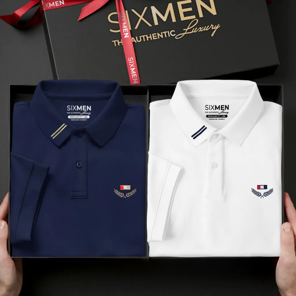 Ảnh Áo polo nam cao cấp VICTORY [Tặng Kèm Hộp Quà] Vải cá sấu FeelMax thoáng mát, sang trọng - SIXMEN 4
