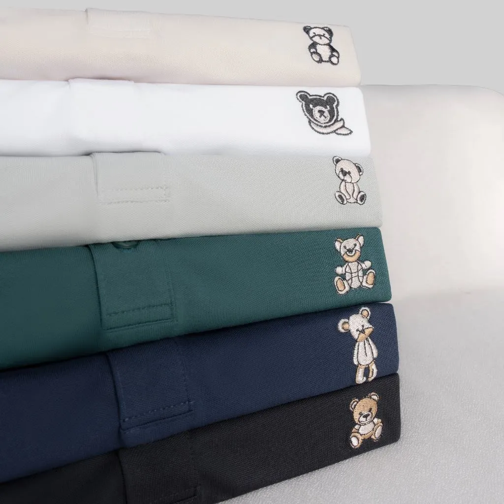 Ảnh Áo Polo Nam Cổ Bẻ Baby Bear chất CVC Thoáng Khí, Trẻ Trung, Năng Động - FEAER 3