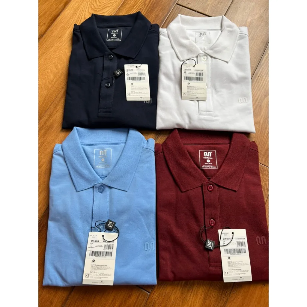 Ảnh Áo Polo Nam Cổ Bẻ INSIDEMEN basic cotton phong cách trẻ trung chuẩn form nhiều màu IPSR08 2