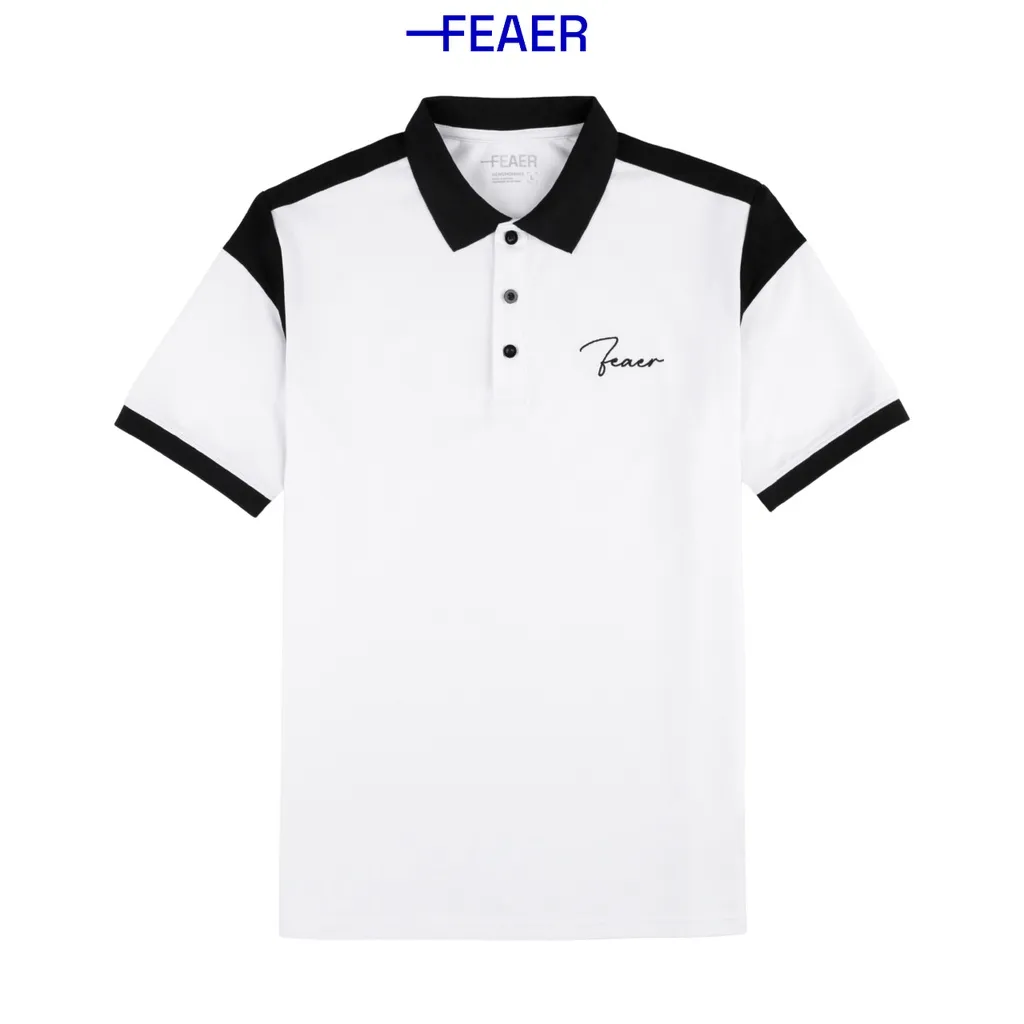 Ảnh Áo polo nam có cổ Contrast Collar nam tính, thanh lịch, sang trọng - FEAER 3